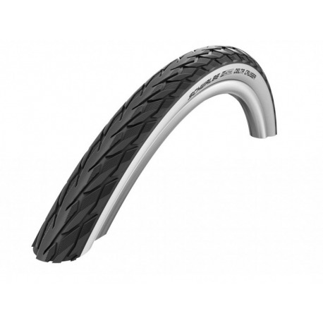 Pneu Schwalbe Delta Cruiser HS431 28x1.10" 28-622 bande blanche-TSkin KG SBC