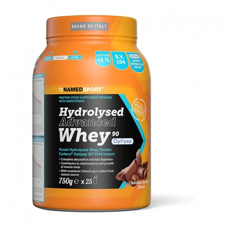 NAMED.HYDROLYSED ADVANCED WHEY CHO.750g BOUTEILLE DE WHEY