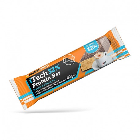 NAMED.ITECH 32% PROTEIN CAPPUCCINO BARRE 60gr(24)