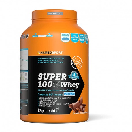 NAMEDSPORT SUPER 100% WHEY CHOCOLAT WHEY BOUTEILLE 2kg