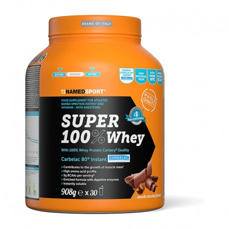 NAMED.SUPER 100% WHEY CHOCOLAT WHEY BOUTEILLE 908 kg