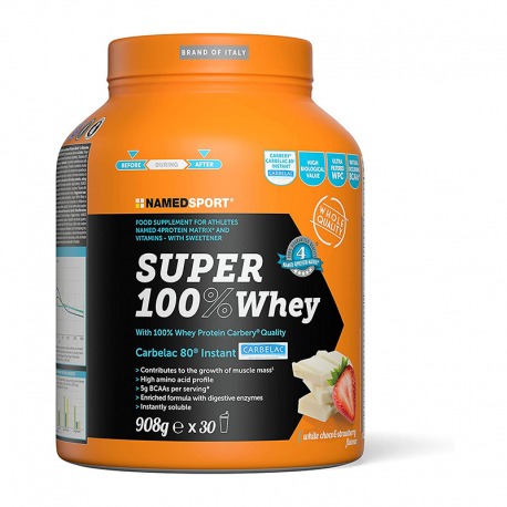 NAMED.SUPER 100%WHEY CHOCO BL/FRE.908kg BOUTEILLE DE WHEY