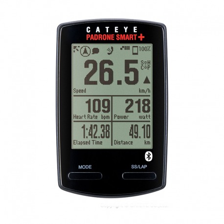 CICLOCOMPUTADOR CATEYE PADRONE SMART+ SC100B BT NE