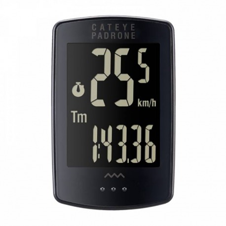 COMPTEUR CYCLE CATEYE PADRONE+ OF-100 PA110W NOIR