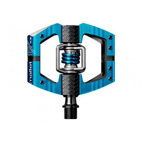 PÉDALES CRANK BROTHERS MALLET E ELECTRIC BLEUES / RESSORT BLEUES