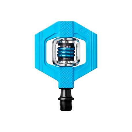 PÉDALES CRANK BROTHERS CANDY 1 BLEU CLAIR / RESSORT BLEU