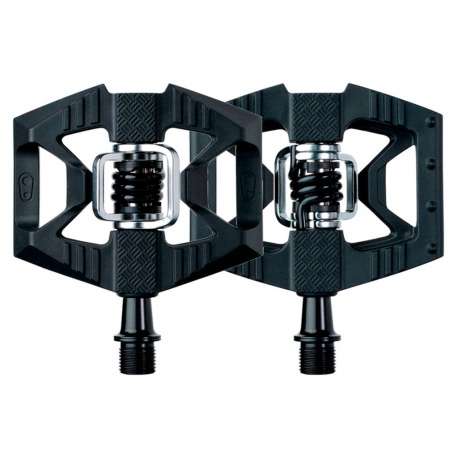 PÉDALES CRANK BROTHERS DOUBLE SHOT 1 NOIRES / RESSORT NOIR