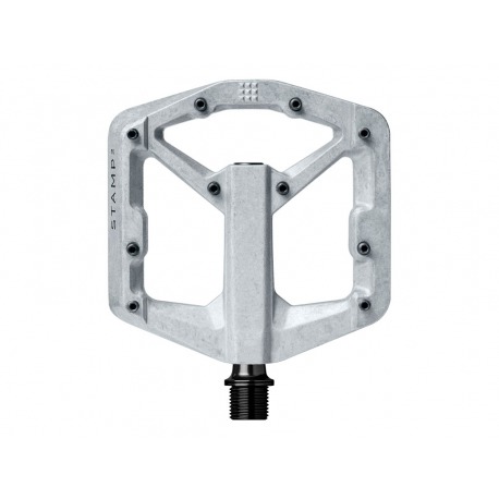 pédales CRANK BROTHERS STAMP 2 SMALL RAW SILVER NEUF