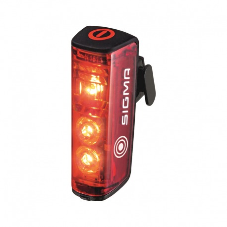 LUZ TRASERA SIGMA BLAZE FLASH USB NEGRO