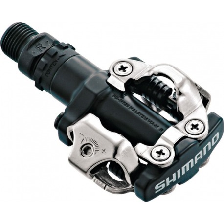 Pédales SPD noires sans réflecteur Shimano PD-M520