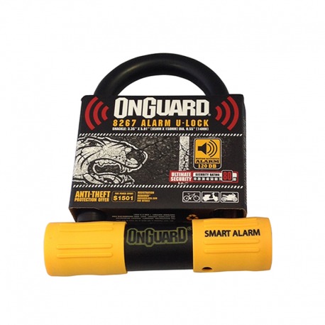 CANDADO HORQUILLA ALARMA ONGUARD