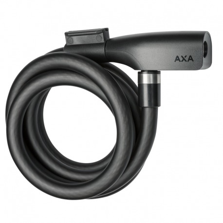 CABLE ANTIVOL AXA RESOLUTE 180cm 12mm NOIR