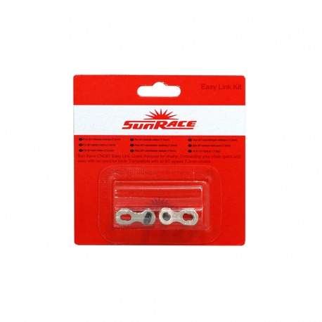 CONNECTEUR CHAINE SUNRACE CNQ87 7/8V EASY LINK (10 U)