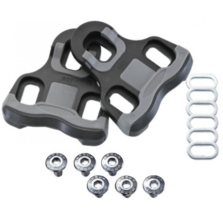 Cales de rechange Xpedo Thrust 7 System noires, compatibles avec Look Keo 0°