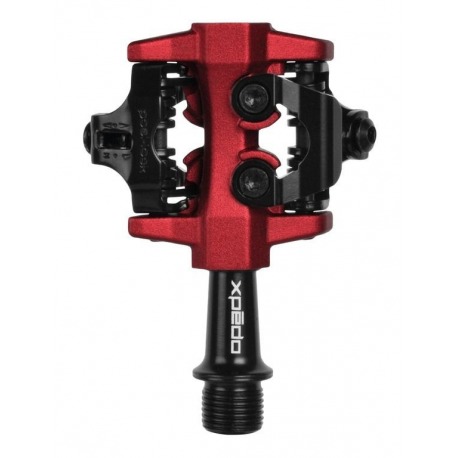 Pédale automatique Xpedo XMF10AC ne/red 9/16" Cyclecross compatible SPD