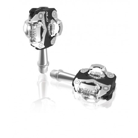 Pédales XLC PD-S15 noir/argent bilatéral