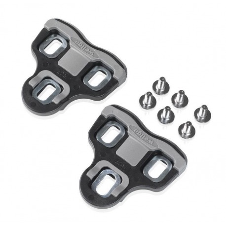 Cales XLC PD-X05 adaptées aux pédales XLC Look 0° noires