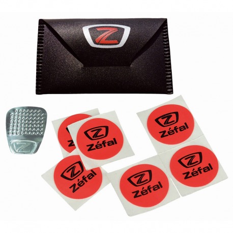 KIT DE RÉPARATION D'URGENCE ZEFAL 6 PATCHS DE PONÇAGE EN ACIER