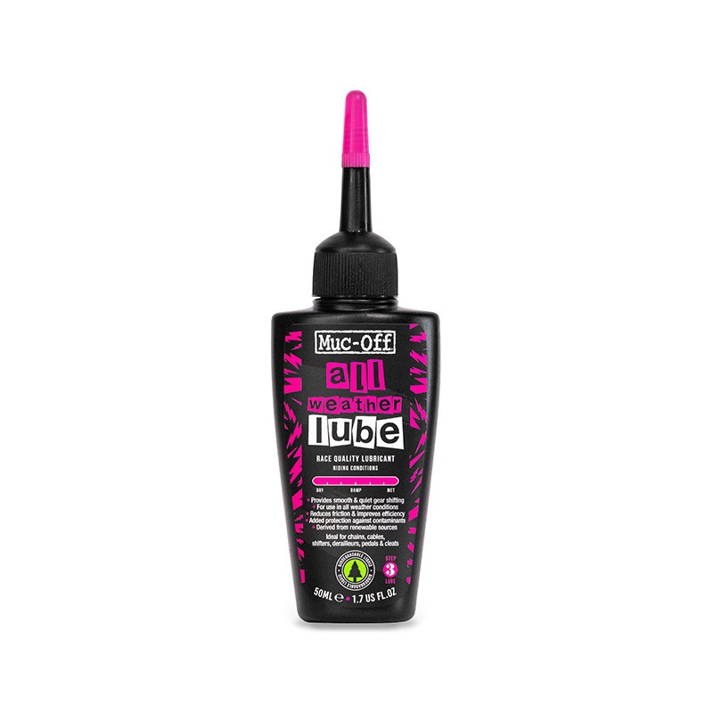 ACEITERA LUBRICANTE MUC-OFF CLIMA SECO/HUMEDO 50ml