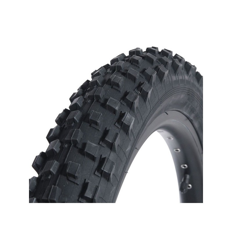 PNEU QU-AX DUR RAZORBACK 24x3.0 POUR TÉLÉCHARGEMENT UNICYCLE NOIR 75-507