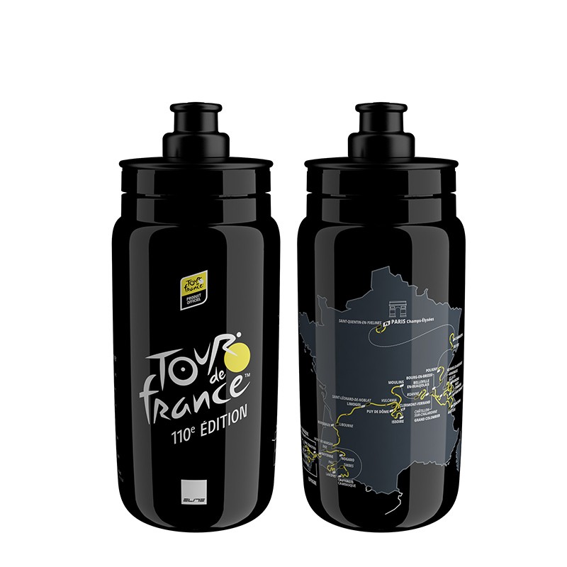 BOUTEILLE ELITE FLY TOUR DE FRANCE 2023 NOIR MAP 550