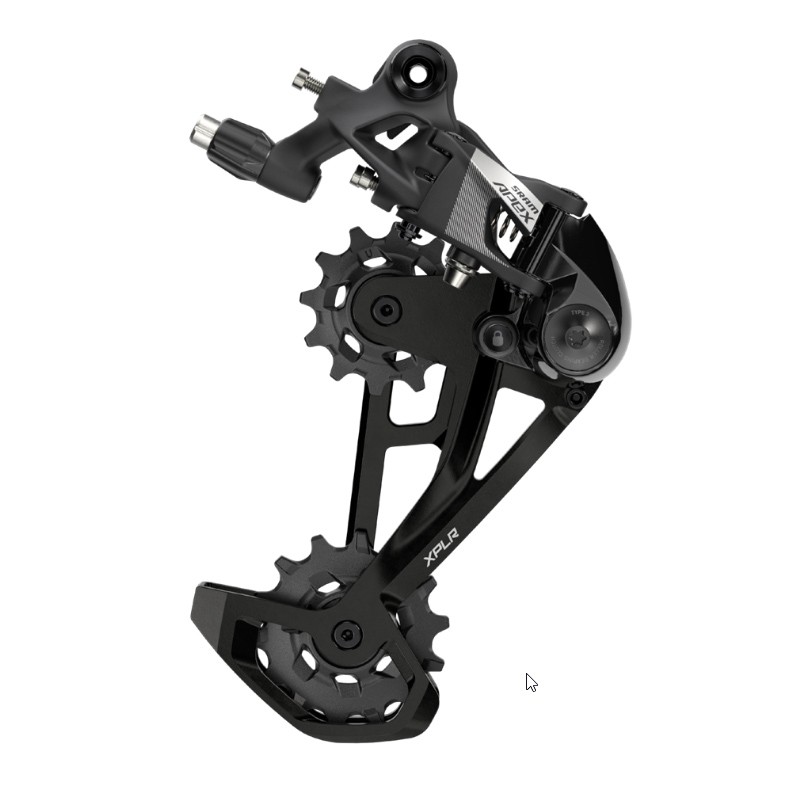 DÉRAILLEUR SRAM APEX XPLR D1 12V 44T ALUMINIUM NOIR