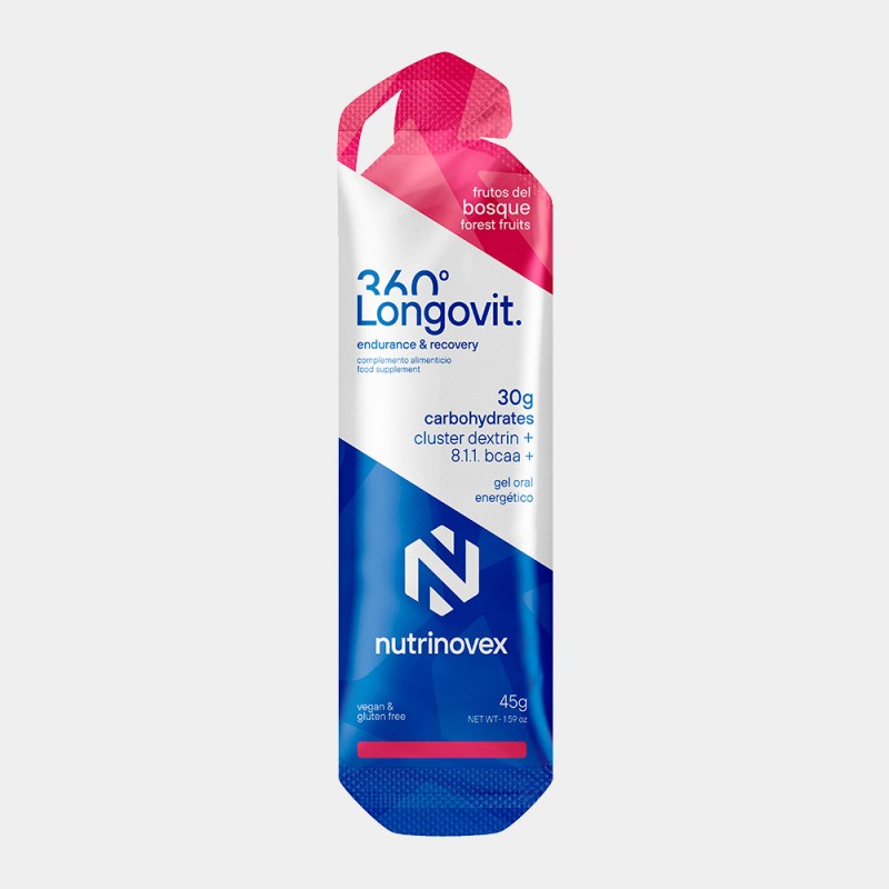 Nutrinovex Longovit FRUITS DE LA FORÊT Gel 45G