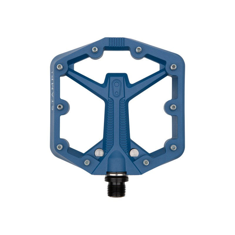 pédales CRANK BROTHERS STAMP 1 SMALL NAVY BLUE GEN 2