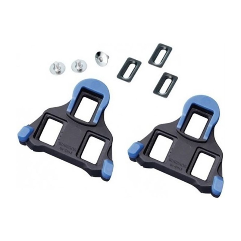 ENSEMBLE DE CALES SHIMANO SPD-SL SM-SH12 CARRET.2º BLEU