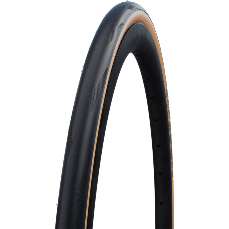 SCHWALBE ONE COVER 700x25C HS462A PERF ADDIX PLE NOIR/MARRON