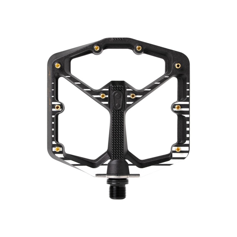 pédales CRANK BROTHERS STAMP 7 LARGE FABIO WIBMER SIGNATURE EDITION (KIT DE BROCHES SUPPLÉMENTAIRES INCLUS)