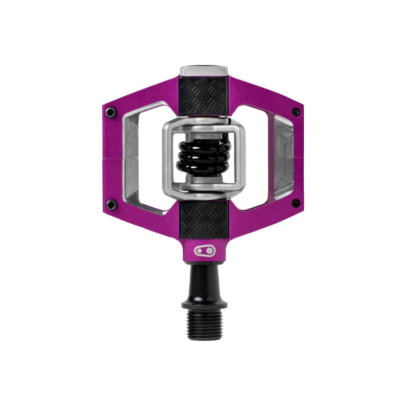 PÉDALES DE TRAIL MALLET CRANK BROTHERS VIOLET / RESSORT NOIR