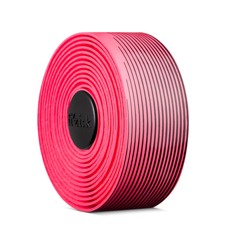 RUBAN DE GUIDON FIZIK VENTO MICROTEX TACKY 2MM ROSE FLUOR/NOIR