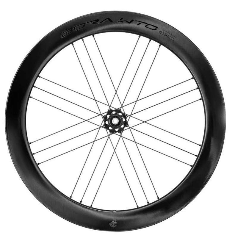 ENSEMBLE DE ROUES EN CARBONE CAMPAGNOLO BORA WTO 60 2WF C23 TUBELESS READY DISC CENTERLOCK HG11