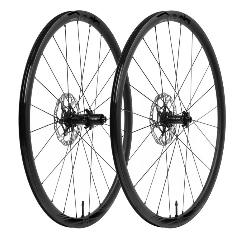 ENSEMBLE DE ROUES EN CARBONE DEDA RS3 DB CL DISC TLR XDR