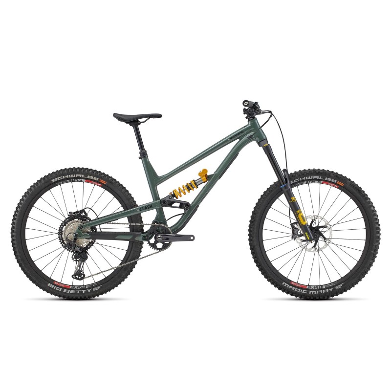 VÉLO COMMENCAL CLASH OHLINS EDITION KESWICK VERT DOUBLE SUSPENSION