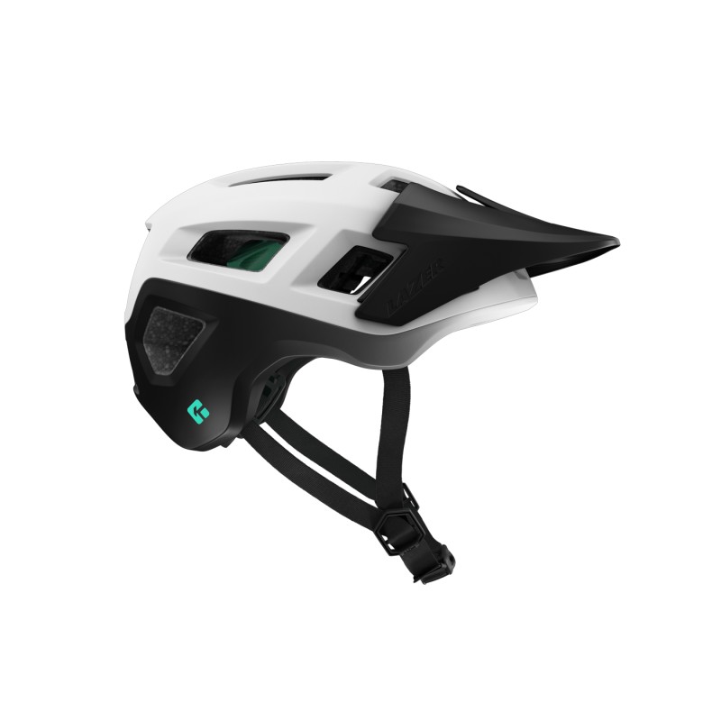 Casque Lazer Coyote KinetiCore blanc/noir mat