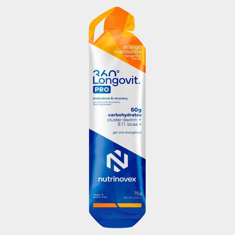 Nutrinovex Longovit 360 Gel Mangue Mandarine 75g