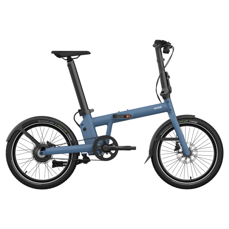 VÉLO ÉLECTRIQUE PLIANT EOVOLT PRO APRÈS-MIDI 20" Bleu Minéral Satiné