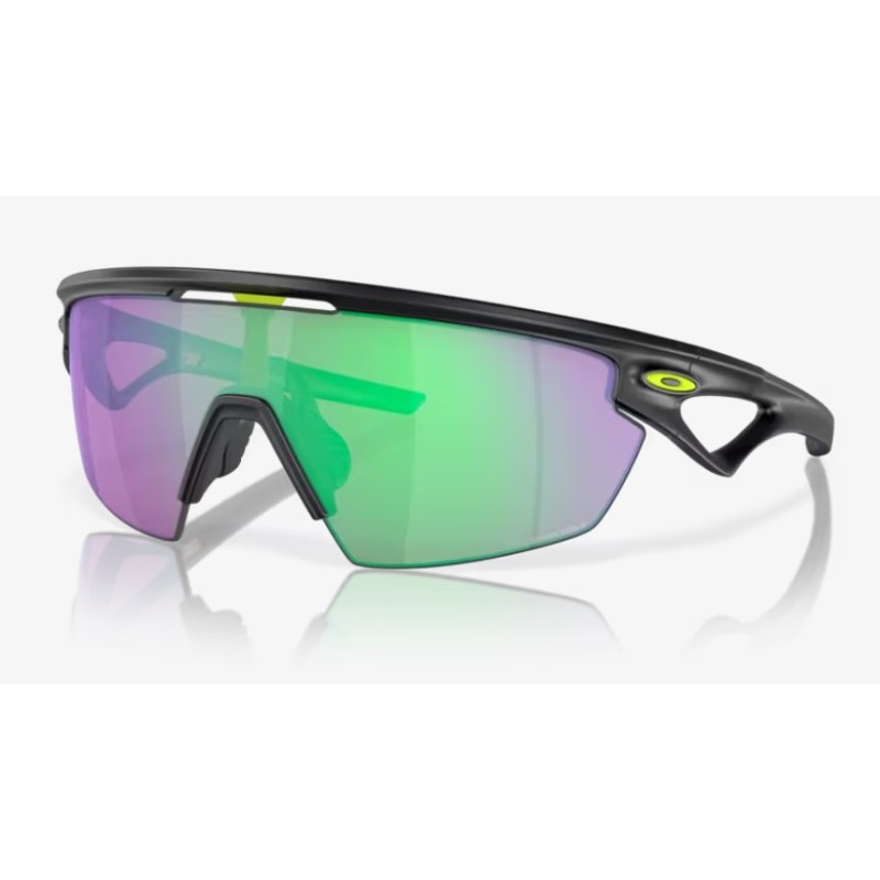 Lunettes OAKLEY Sphaera noir mat verres Prizm Road Jade