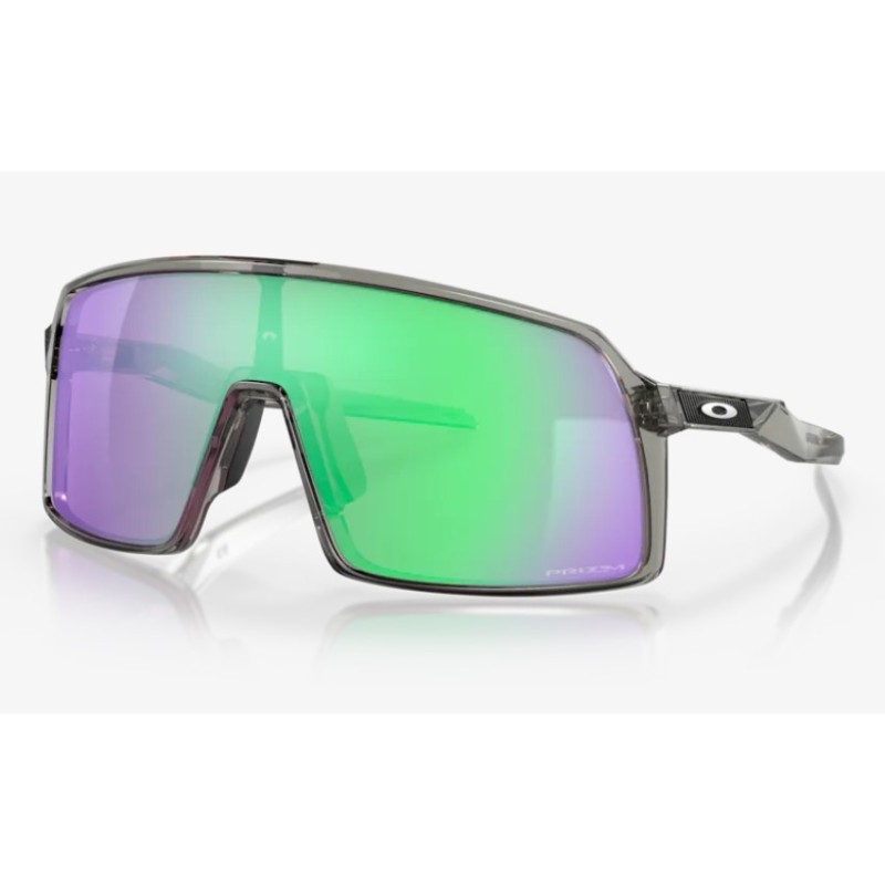 Lunettes OAKLEY sutro gris translucide verres Prizm Road Jade