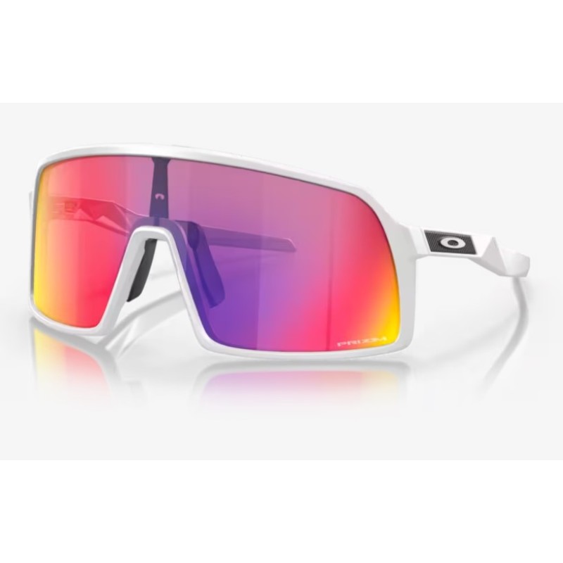 Lunettes OAKLEY sutro blanc mat verres Prizm Road