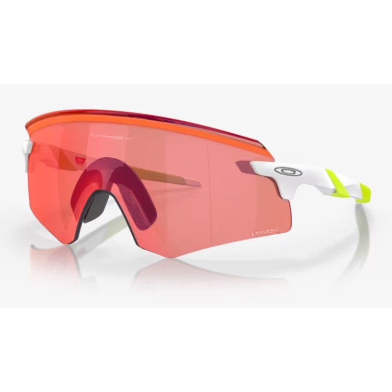 Lunettes OAKLEY Encoder blanc mat verres Prizm Field