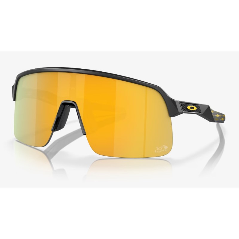 Lunettes OAKLEY Tour De France™ Sutro Lite Noir Mat Verres Prizm 24k