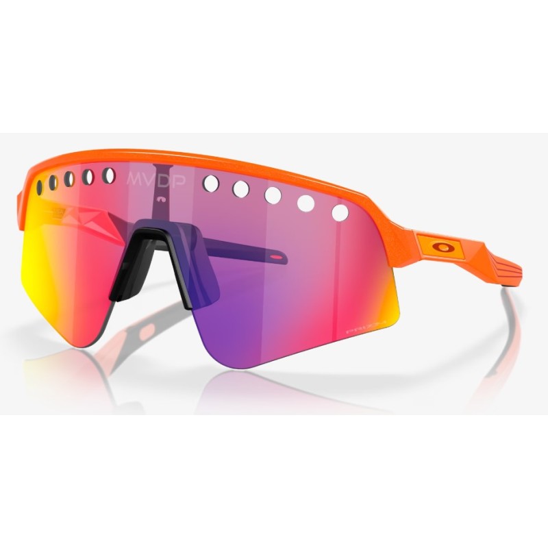 Lunettes OAKLEY Sutro Lite Sweep Mathieu Van Der Poel Signature Series Verres Prizm Road