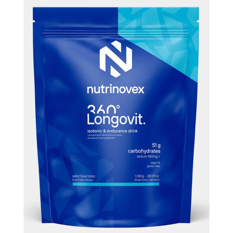 Boisson Nutrinovex Longovit 360 BLEU TROPIQUE 1080gr