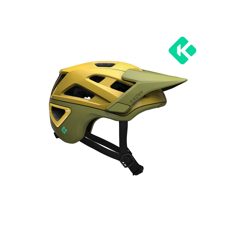 Casque Lazer Jackal KinetiCore or/vert mat