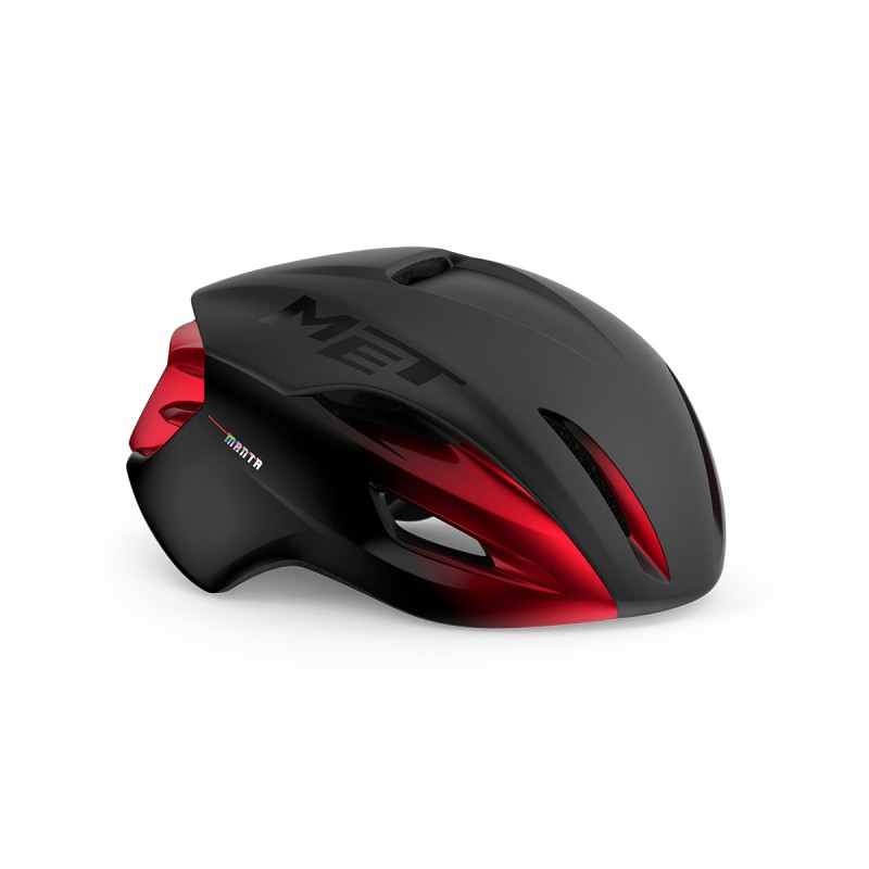 CASQUE MET MANTA MIPS NOIR/ROUGE