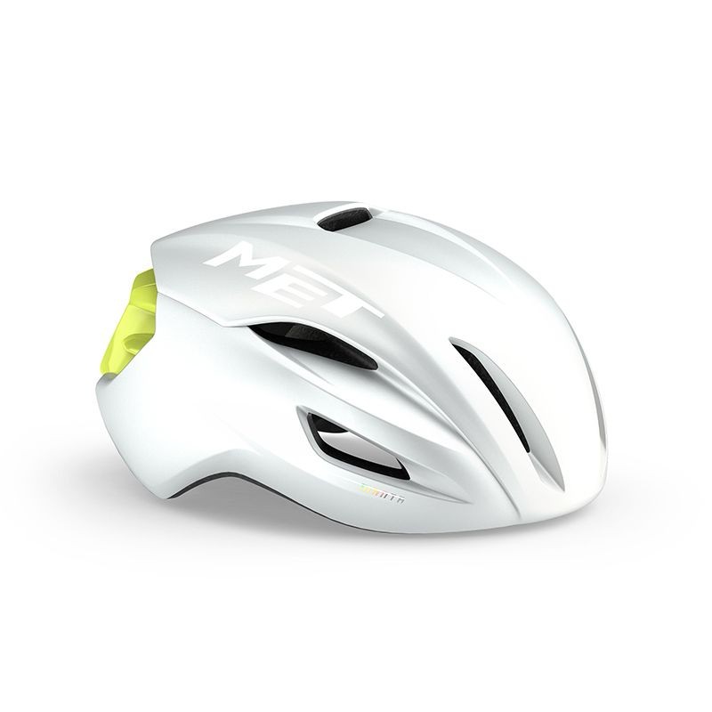 CASQUE MET MANTA MIPS ÉDITION LIMITÉE BLANC/JAUNE LIME