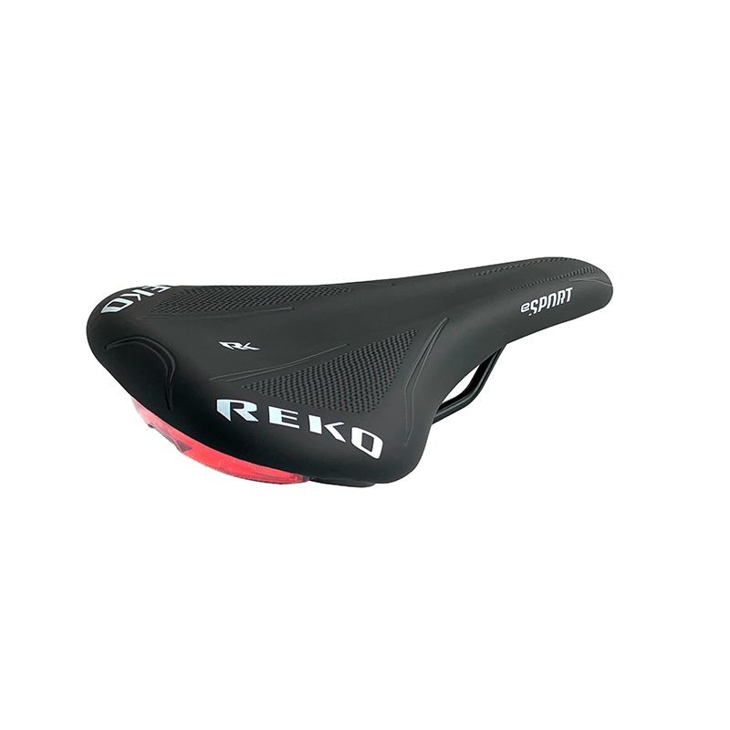 SELLE SELLE BASSANO REKO E-SPORT NOIRE AVEC LUMIÈRE LED